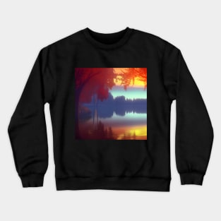 Sunset Garden Crewneck Sweatshirt